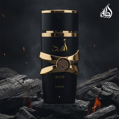 Lattafa Asad Parfum De Luxe Longue Durée Parfum Rafraîchissant Oud Et Musc 100 Ml Unisexe 100.0 G